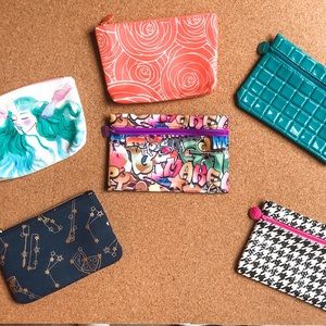 Lot of 6 Ipsy bags (empty)